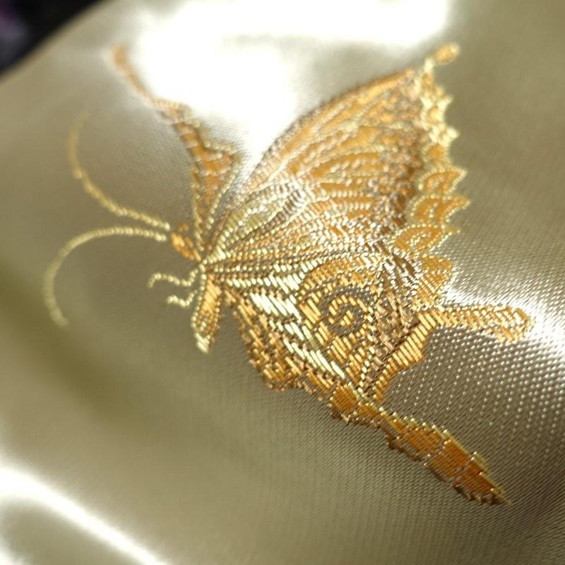 花旅楽団 はなたびがくだん蝶流菊袖ジャガード リバーシブル