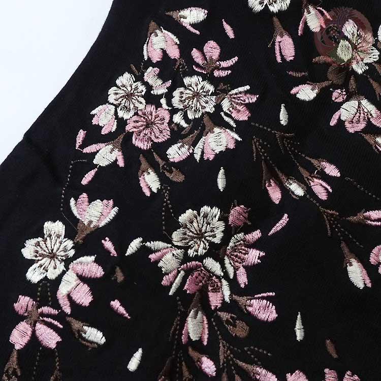 和柄T 花旅楽団 はなたびがくだん スクリプト 桜刺繍半袖Tシャツ ST-602 |  | 11
