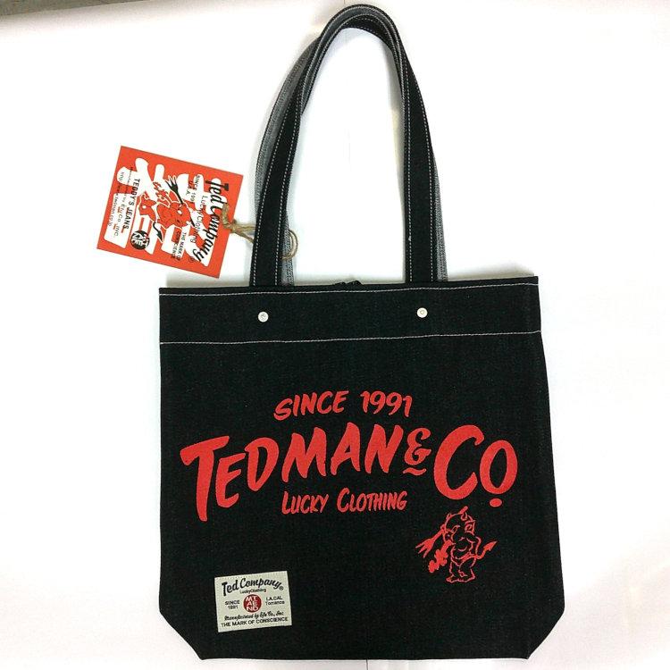 TEDMAN（テッドマン） デニムトートバッグ TDBG-1500 アメカジ 