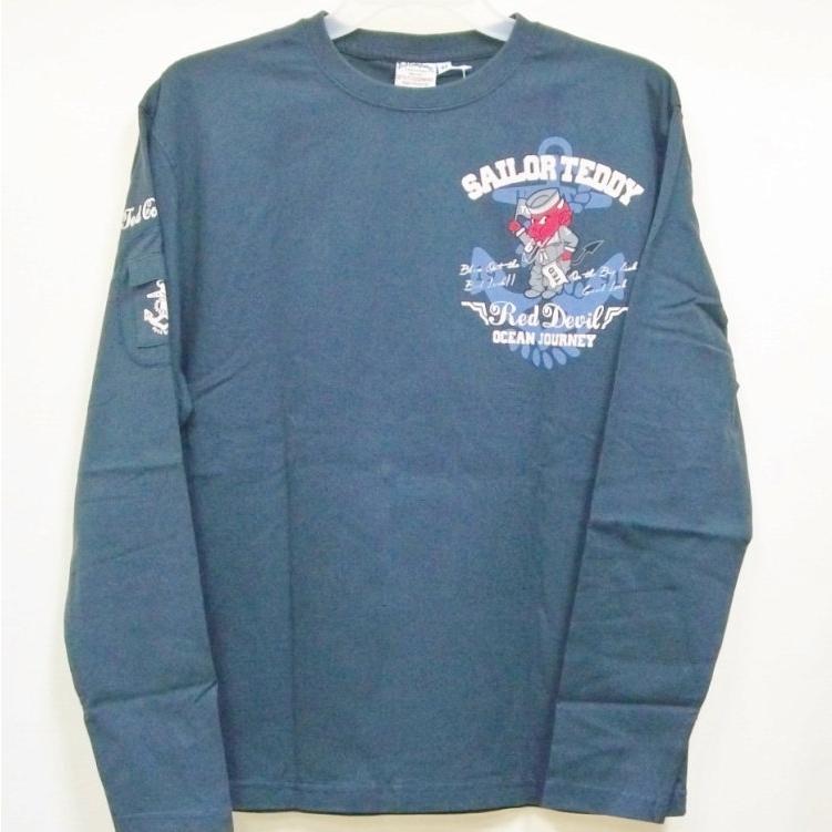 TEDMAN（テッドマン） ロンT 長袖Tシャツ TDLS-312 SAILOR TEDDY