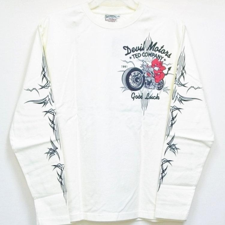 TEDMAN（テッドマン） ロンT 長袖Tシャツ TDLS-316 DEVIL MOTORS