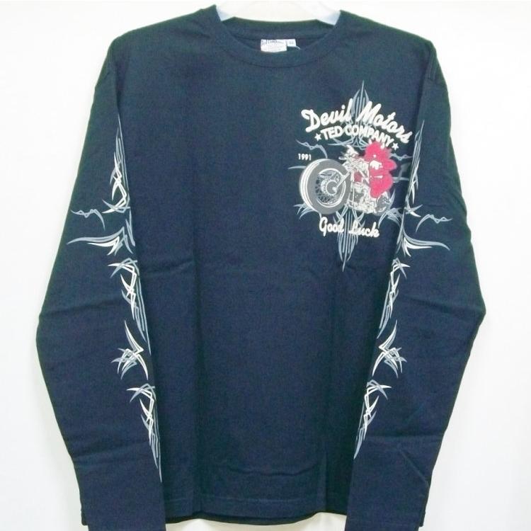 TEDMAN（テッドマン） ロンT 長袖Tシャツ TDLS-316 DEVIL MOTORS