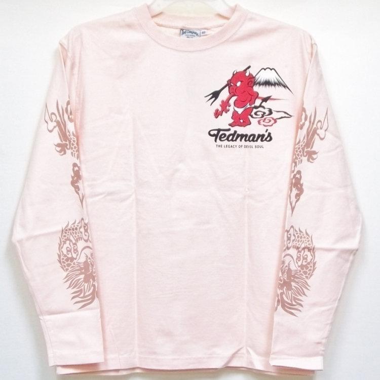 テッドマン TEDMAN ロンT 長袖Tシャツ TDLS-322 鬼VS虎 アメカジ バイカー 和柄 | TEDMAN | 05