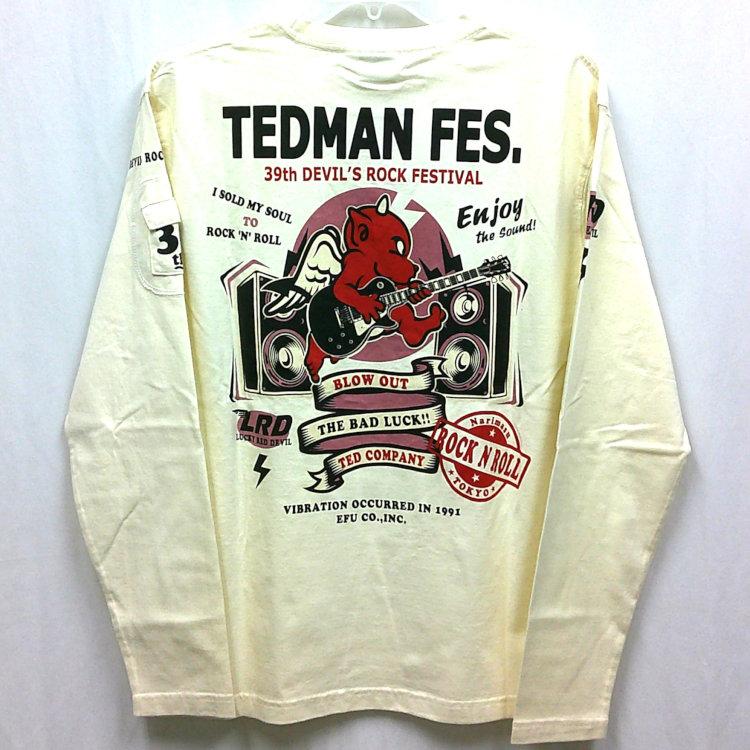 TEDMAN（テッドマン） ロンT 長袖Tシャツ TDLS-363 TEDMAN FES