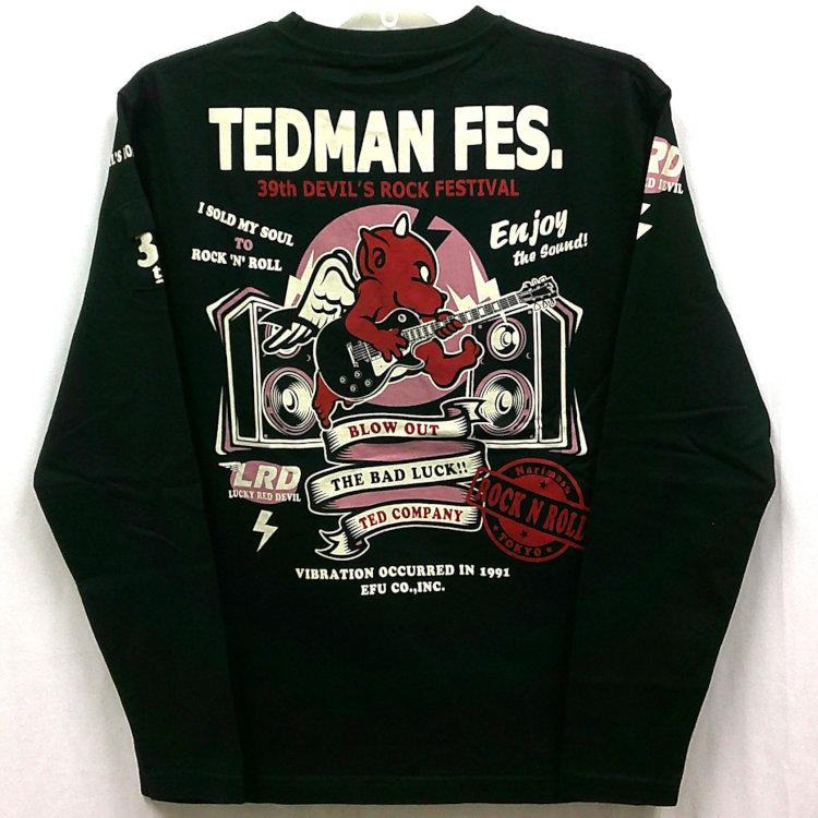 TEDMAN（テッドマン） ロンT 長袖Tシャツ TDLS-363 TEDMAN FES 