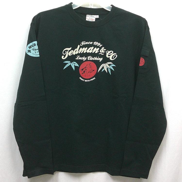 テッドマン TEDMAN ロンT 長袖Tシャツ TDLS-368  タイガー＆テッドマン アメカジ 和柄 | TEDMAN | 04
