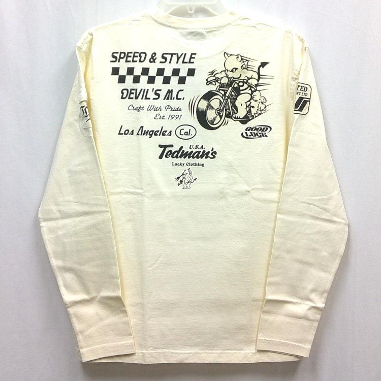 テッドマン TEDMAN ロンT 長袖Tシャツ TDLS-369  バイク アメカジ バイカー | TEDMAN | 01