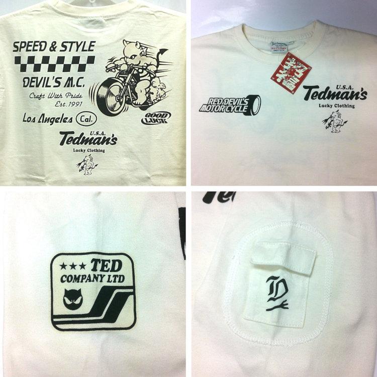 テッドマン TEDMAN ロンT 長袖Tシャツ TDLS-369  バイク アメカジ バイカー | TEDMAN | 03