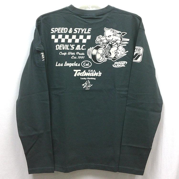 テッドマン TEDMAN ロンT 長袖Tシャツ TDLS-369  バイク アメカジ バイカー | TEDMAN | 04