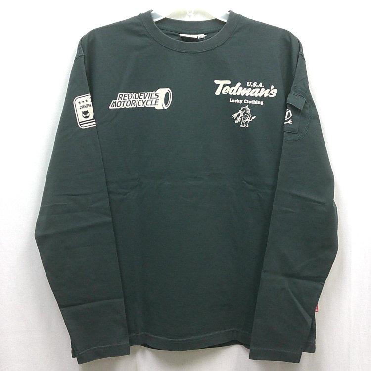テッドマン TEDMAN ロンT 長袖Tシャツ TDLS-369  バイク アメカジ バイカー | TEDMAN | 05