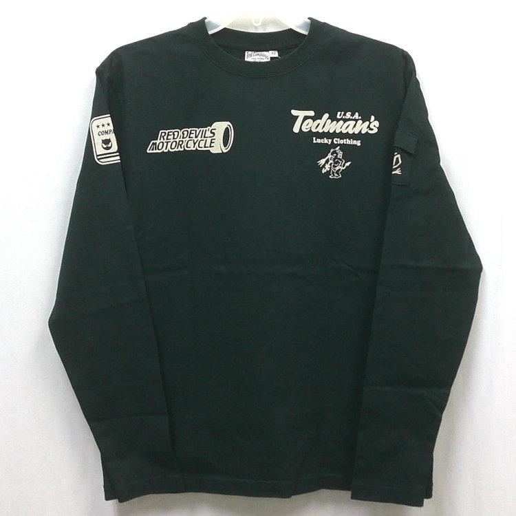 テッドマン TEDMAN ロンT 長袖Tシャツ TDLS-369  バイク アメカジ バイカー | TEDMAN | 08