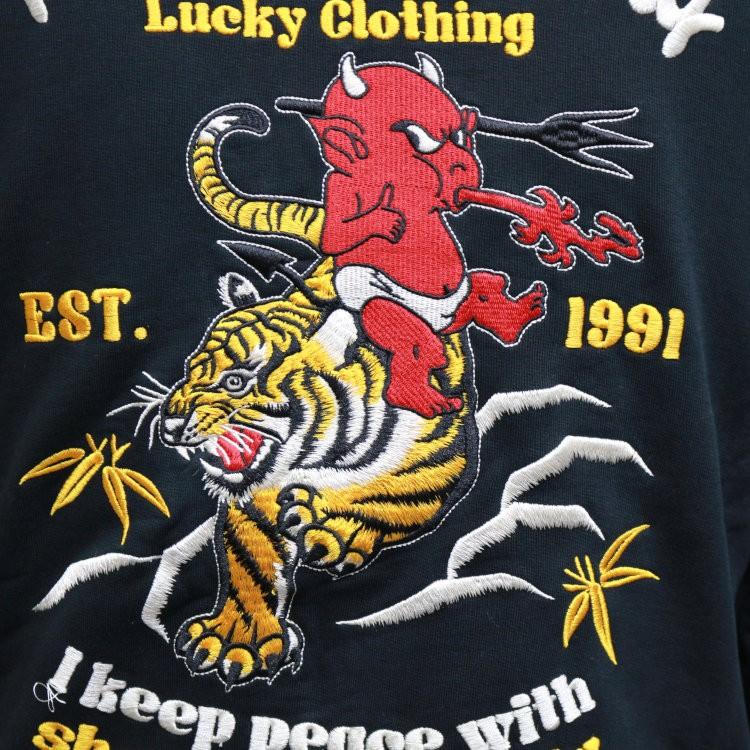 TEDMAN（テッドマン） テッドマン刺繍スウェットパーカー TDSP-153