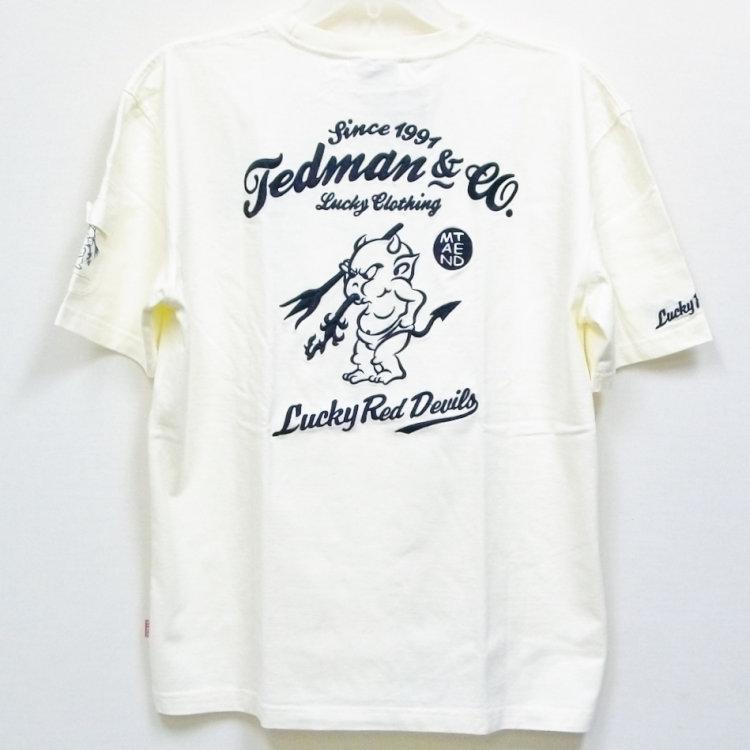 テッドマン TEDMAN 刺繍半袖Tシャツ TDSS-487 アメカジ バイカー ミリタリー | TEDMAN | 01