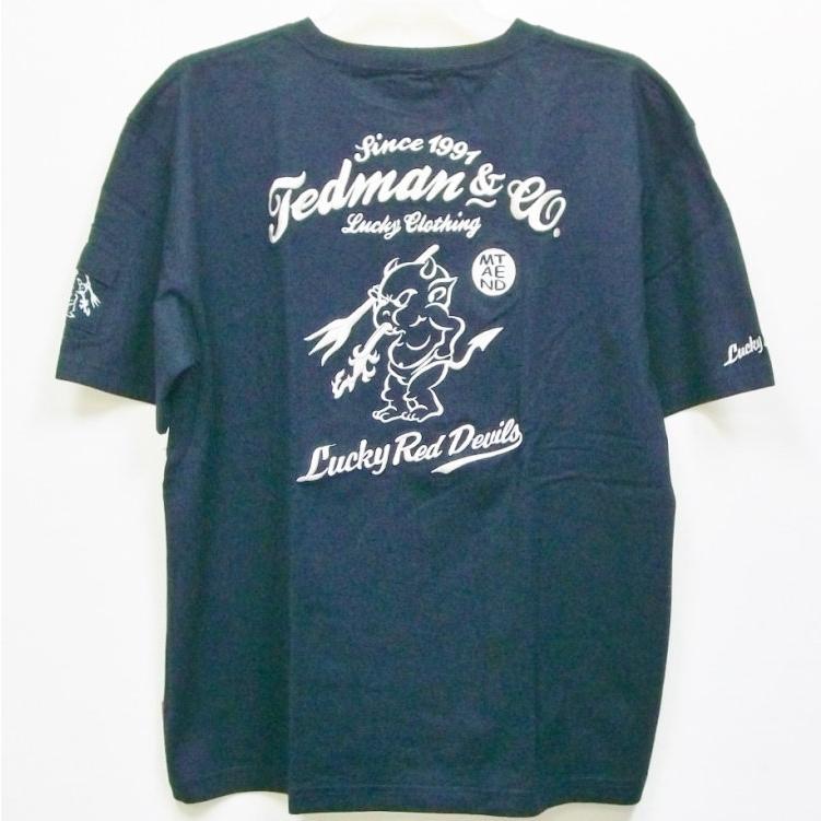 テッドマン TEDMAN 刺繍半袖Tシャツ TDSS-487 アメカジ バイカー ミリタリー | TEDMAN | 04