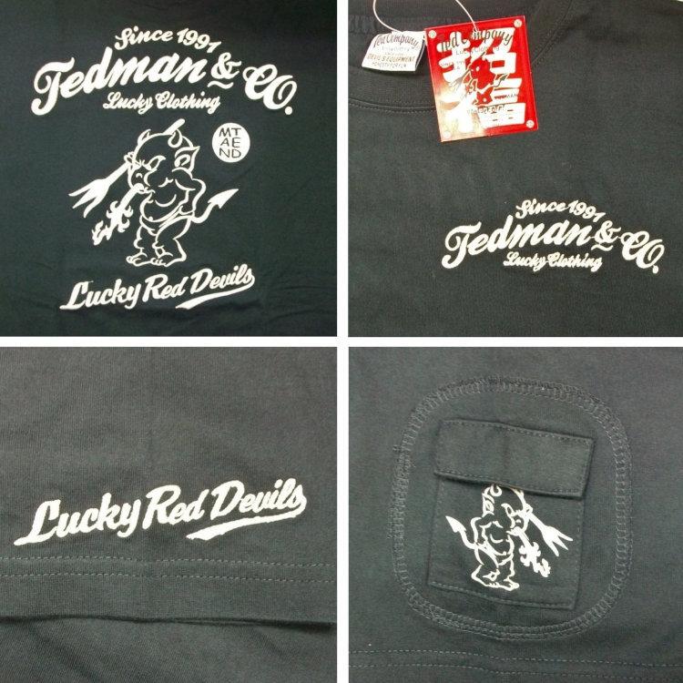 テッドマン TEDMAN 刺繍半袖Tシャツ TDSS-487 アメカジ バイカー ミリタリー | TEDMAN | 06