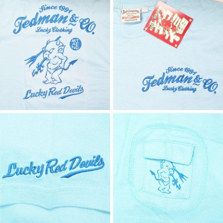 テッドマン TEDMAN 刺繍半袖Tシャツ TDSS-487 アメカジ バイカー ミリタリー | TEDMAN | 09