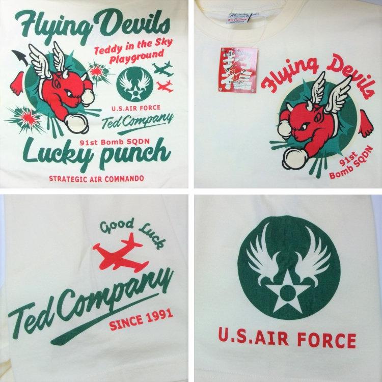 テッドマン TEDMAN 半袖Tシャツ TDSS-490 FLYING DEVIL アメカジ バイカー ミリタリー | TEDMAN | 03