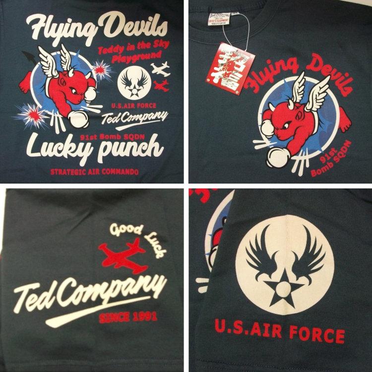 テッドマン TEDMAN 半袖Tシャツ TDSS-490 FLYING DEVIL アメカジ バイカー ミリタリー | TEDMAN | 06