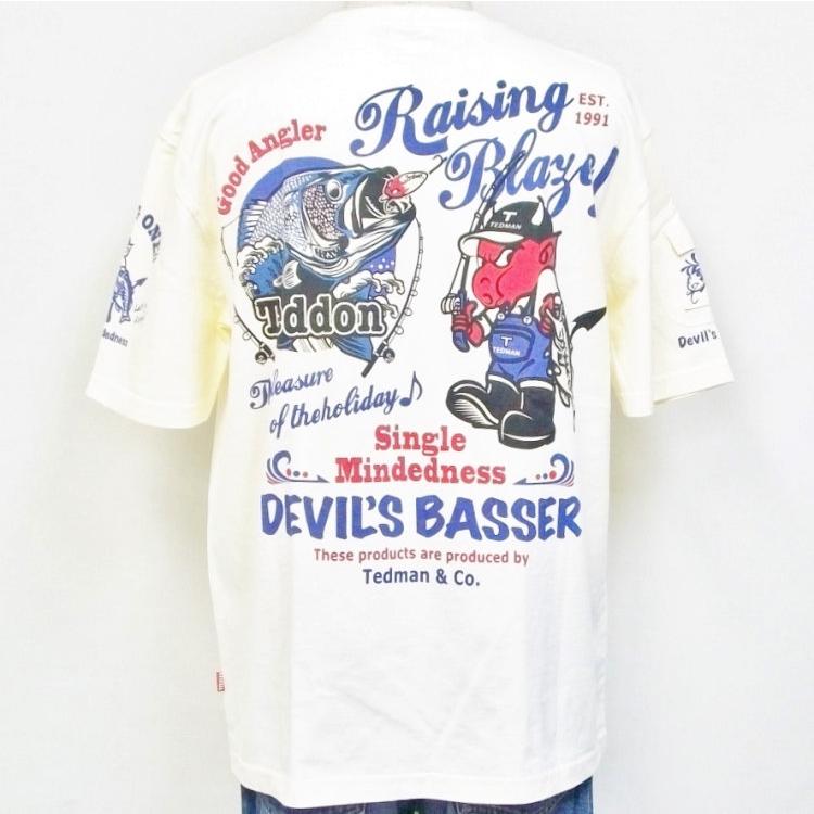 テッドマン TEDMAN 半袖Tシャツ TDSS-502 テドン バスフィッシング 釣り アメカジ バイカー ミリタリー | TEDMAN | 01