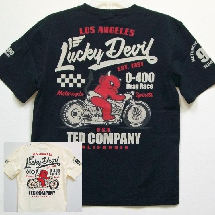 TEDMAN（テッドマン） TEDMAN半袖Tシャツ TDSS-542 MOTORCYCLE