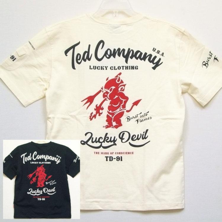 TEDMAN（テッドマン） TEDMAN半袖Tシャツ TDSS-547 ステンシル