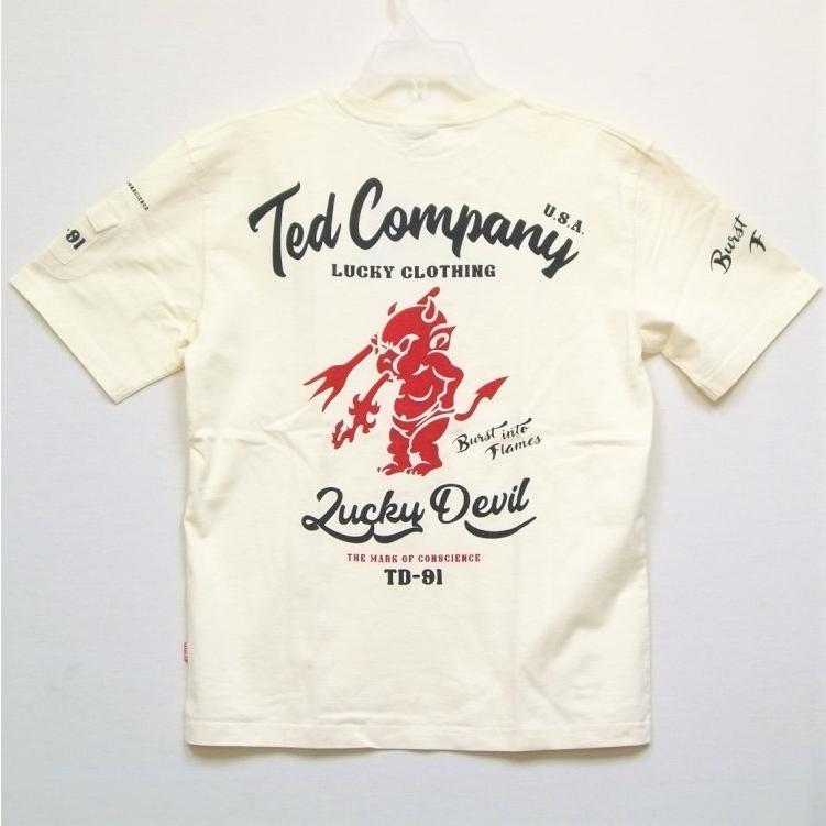 TEDMAN（テッドマン） TEDMAN半袖Tシャツ TDSS-547 ステンシル