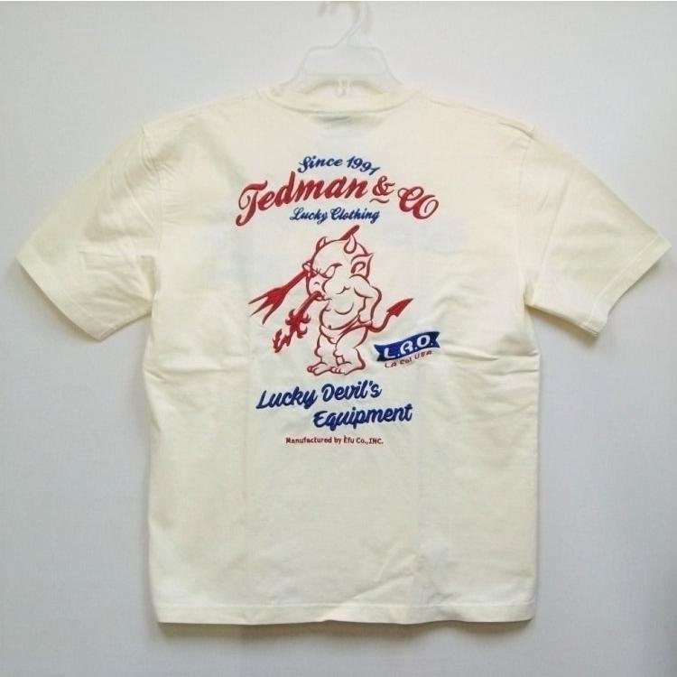 テッドマン TEDMAN 刺繍半袖Tシャツ TDSS-548 アメカジ バイカー ミリタリー | TEDMAN | 01