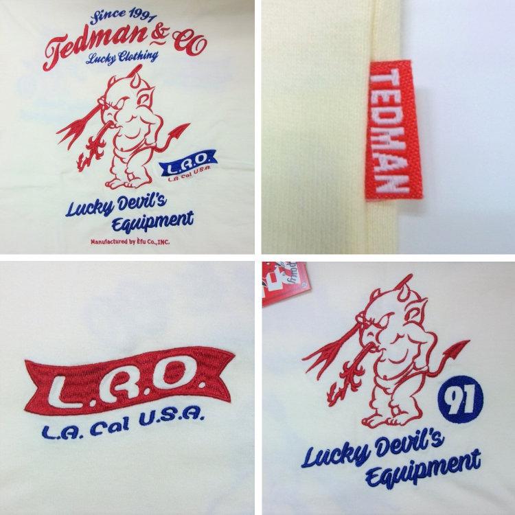 テッドマン TEDMAN 刺繍半袖Tシャツ TDSS-548 アメカジ バイカー ミリタリー | TEDMAN | 03