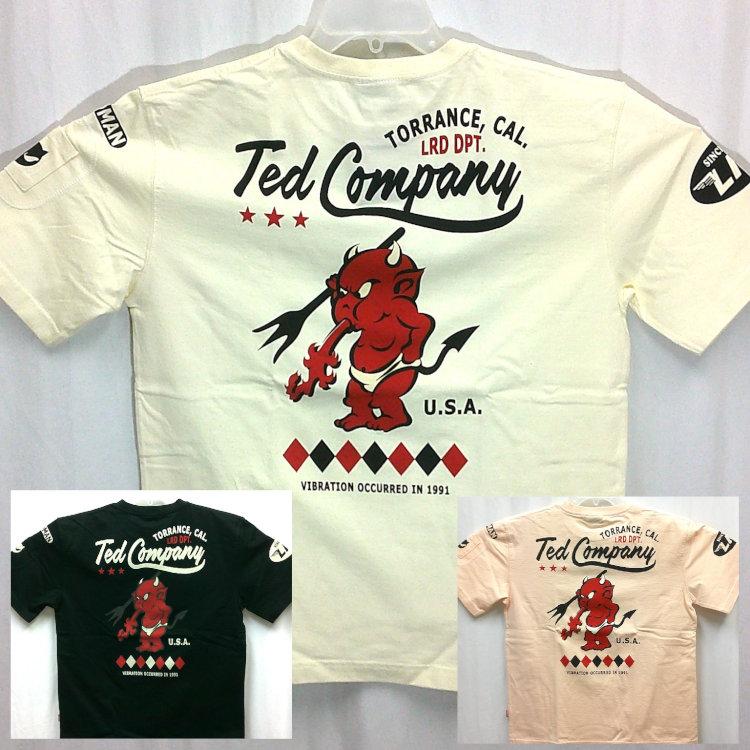 テッドマン TEDMAN半袖Tシャツ TDSS-570 スタンダードテッドマン アメカジ バイカー ミリタリー | TEDMAN