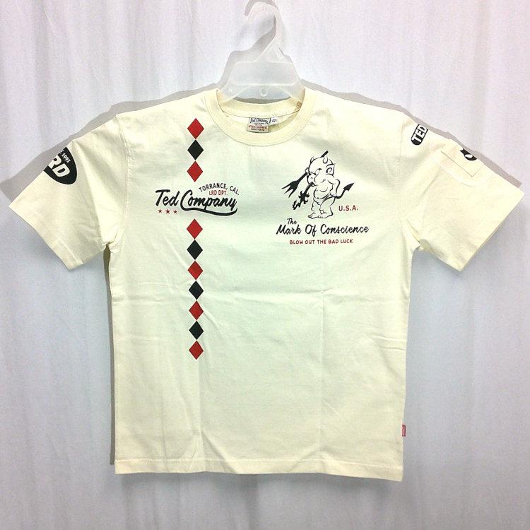 テッドマン TEDMAN半袖Tシャツ TDSS-570 スタンダードテッドマン アメカジ バイカー ミリタリー | TEDMAN | 02