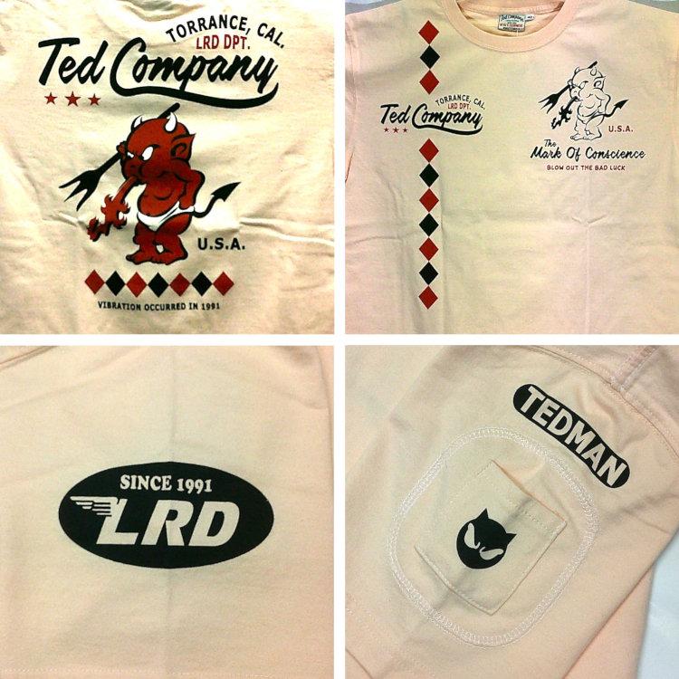 テッドマン TEDMAN半袖Tシャツ TDSS-570 スタンダードテッドマン アメカジ バイカー ミリタリー | TEDMAN | 06