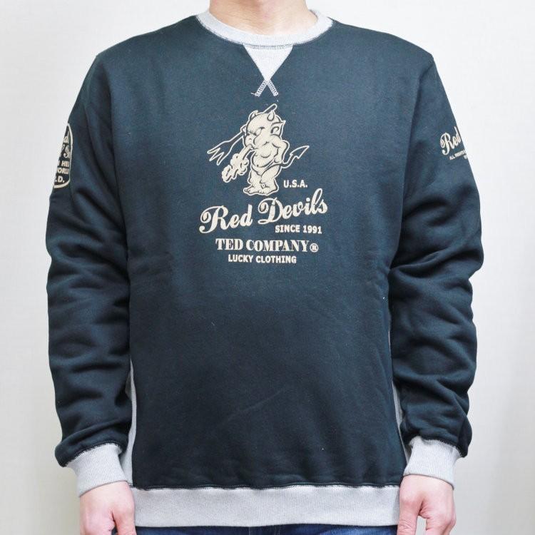 TEDMAN（テッドマン） TEDMANスウェットトレーナー TDSW-1150 RED