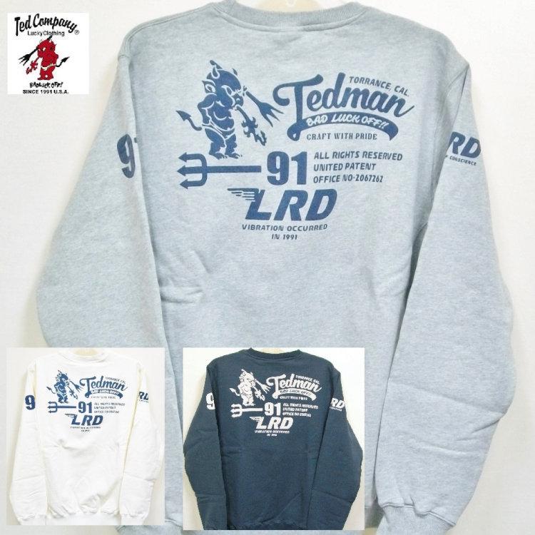 TEDMAN（テッドマン） TEDMANスウェットトレーナー TDSW-1180 アメカジ 