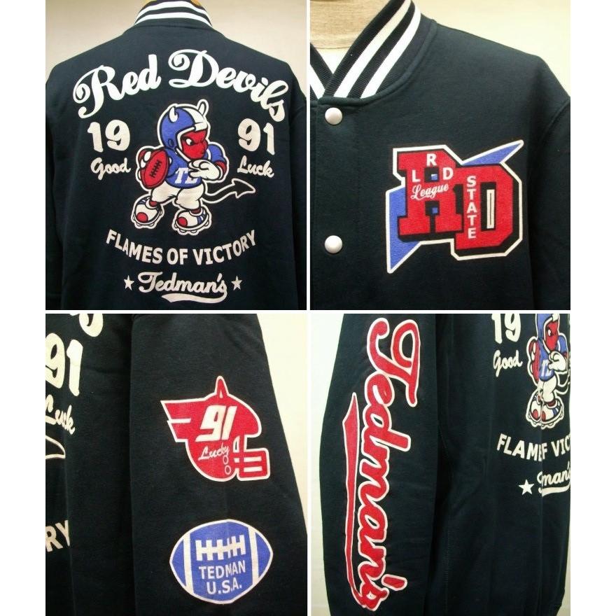 TEDMAN（テッドマン） テッドマンスウェットスタジャン TDSWJ-300