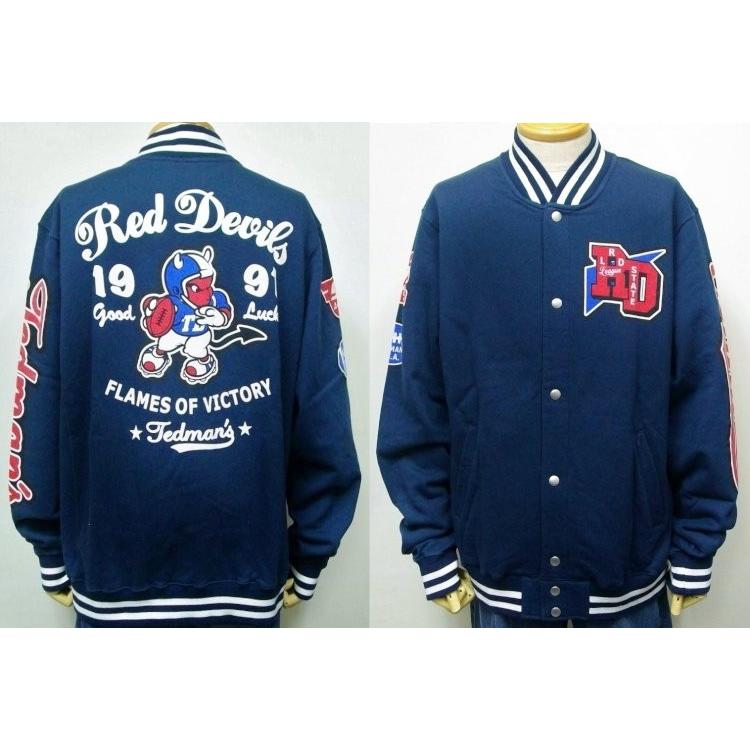 TEDMAN（テッドマン） テッドマンスウェットスタジャン TDSWJ-300