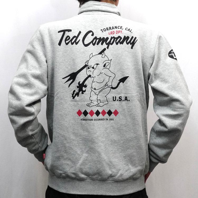 TEDMAN（テッドマン） ハイネックジップスウェット TDSZ-153 アメカジ