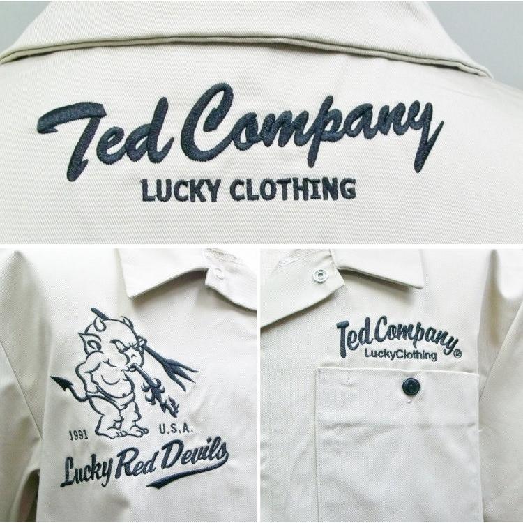 TEDMAN（テッドマン） TEDMAN半袖ワークシャツ TES-1000 アメカジ