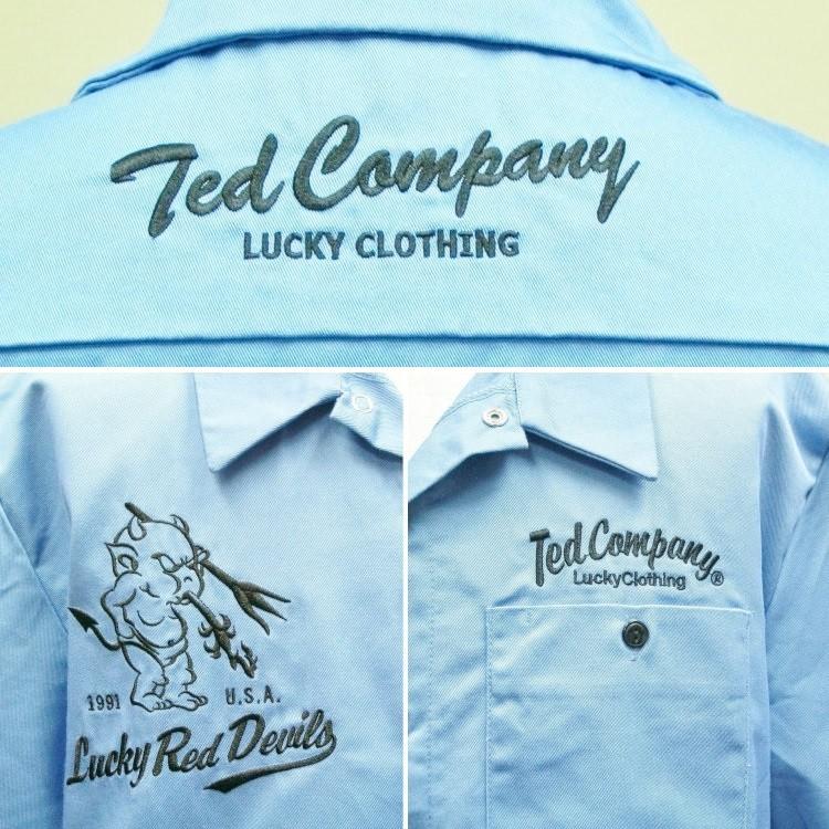 TEDMAN（テッドマン） TEDMAN半袖ワークシャツ TES-1000 アメカジ