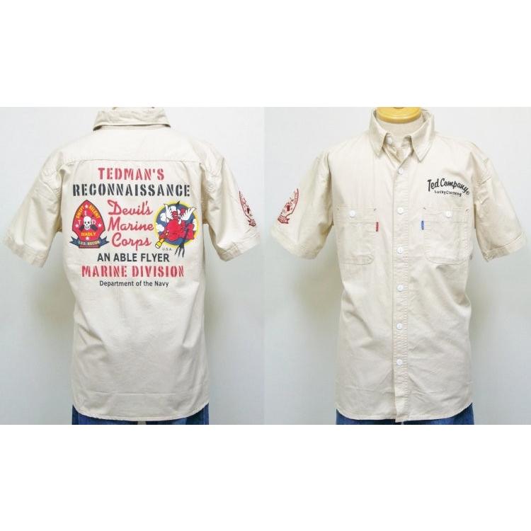 TEDMAN（テッドマン） テッドマン半袖ワークシャツ TES-800 /アメカジ