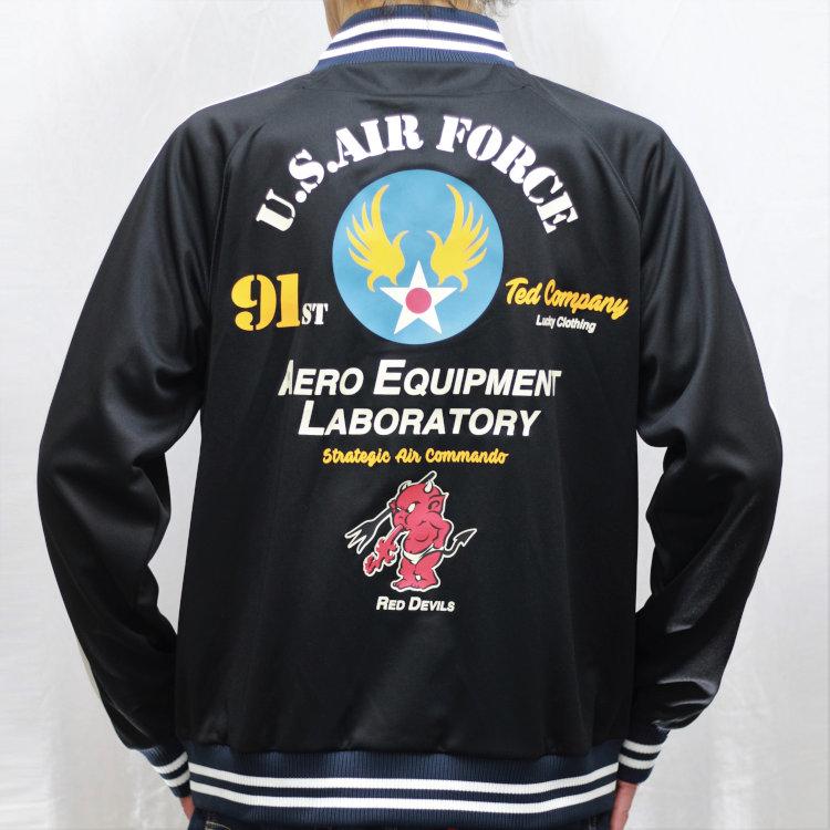 ☆新品 TEDMAN'S ジャージ XL Ted Company 2000年代☆ TEDMAN（テッドマン） TEDMANジップジャージ TJS-3500 US.AIR FORCE