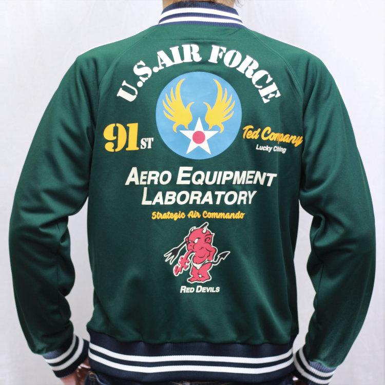 TEDMAN（テッドマン） TEDMANジップジャージ TJS-3500 US.AIR FORCE