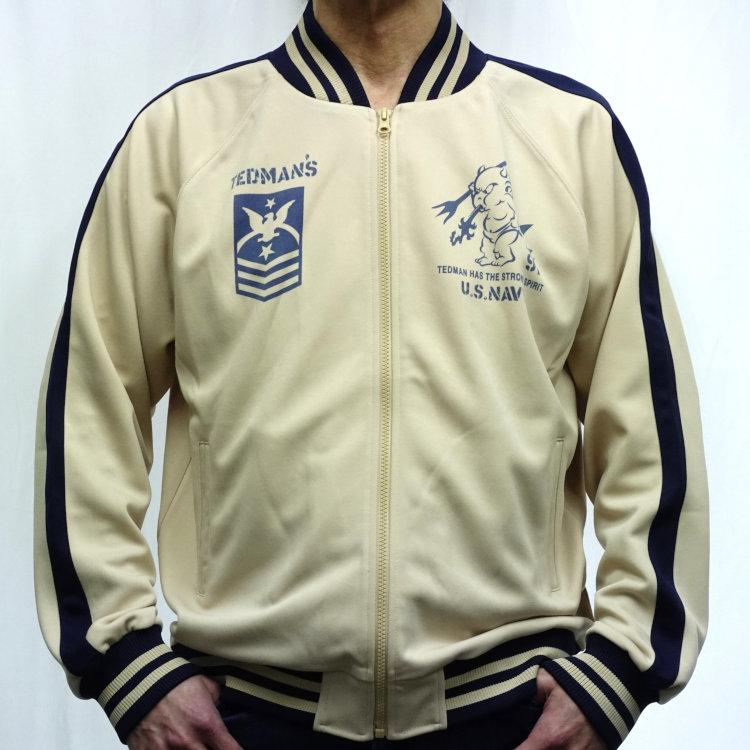 TEDMAN（テッドマン） TEDMANジップジャージ TJS-3800 U.S.NAVY
