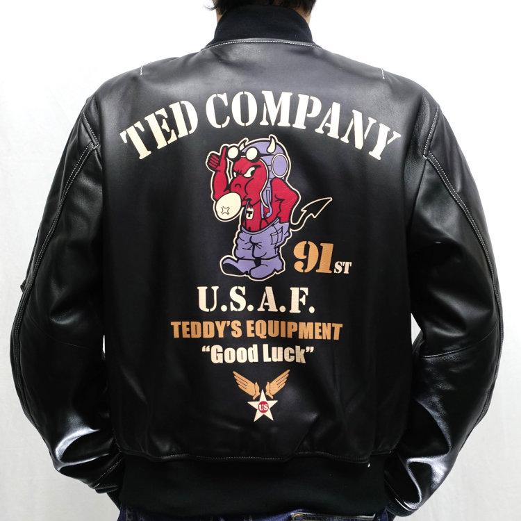 テッドマン TEDMANレザーMA-1 TMAL-550 アメカジ バイカー ミリタリー フライト | TEDMAN | 03