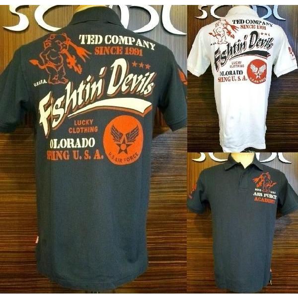 TEDMAN テッドマン半袖ポロシャツ ファイティンデビルス TSPS-114 | TEDMAN