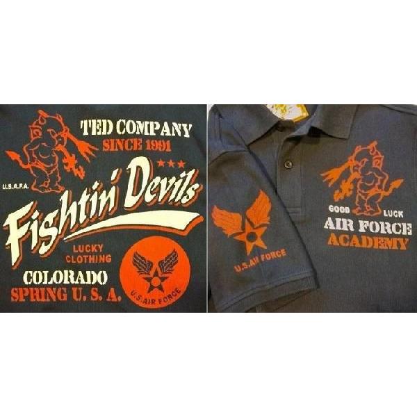 TEDMAN テッドマン半袖ポロシャツ ファイティンデビルス TSPS-114 | TEDMAN | 04