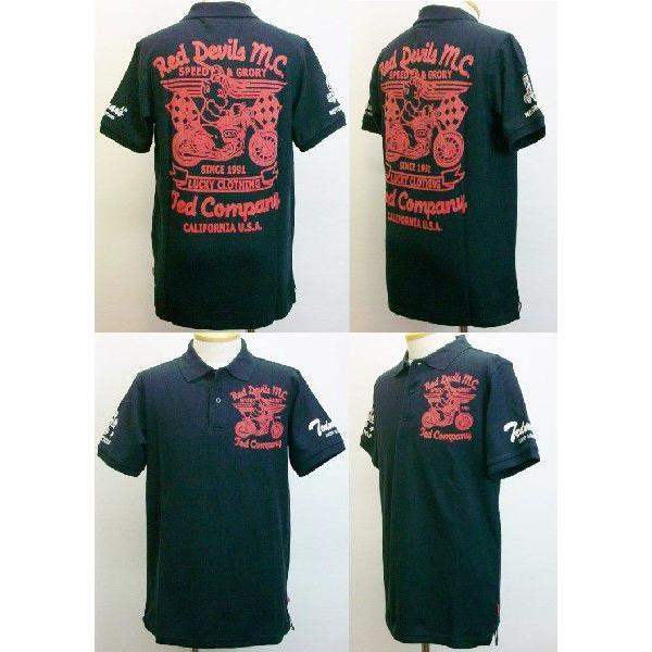 TEDMAN テッドマン半袖ポロシャツ TSPS-124/アメカジ バイカー ミリタリー クールビズ | TEDMAN | 01