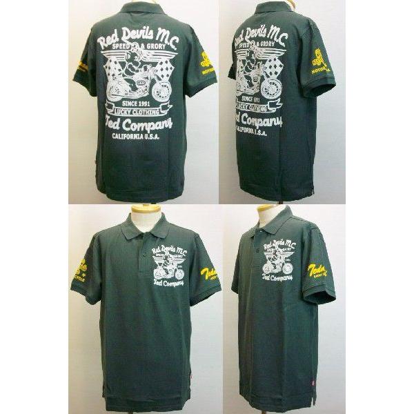 TEDMAN テッドマン半袖ポロシャツ TSPS-124/アメカジ バイカー ミリタリー クールビズ | TEDMAN | 02