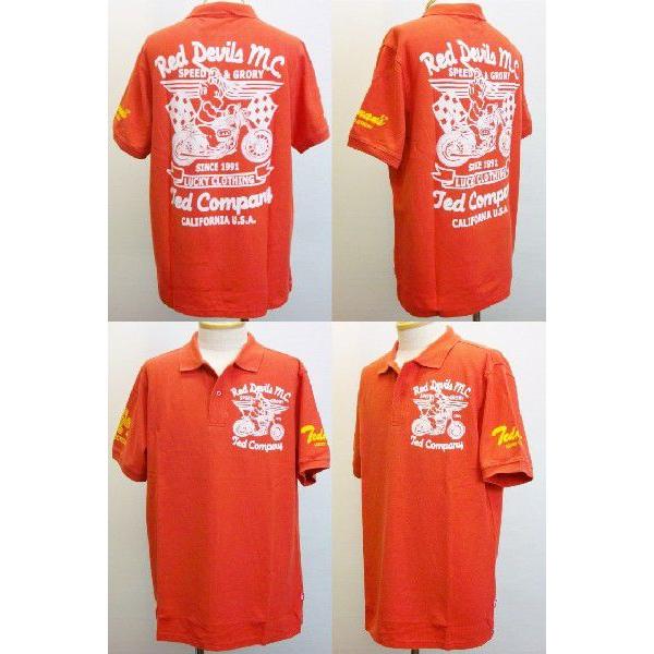 TEDMAN テッドマン半袖ポロシャツ TSPS-124/アメカジ バイカー ミリタリー クールビズ | TEDMAN | 03