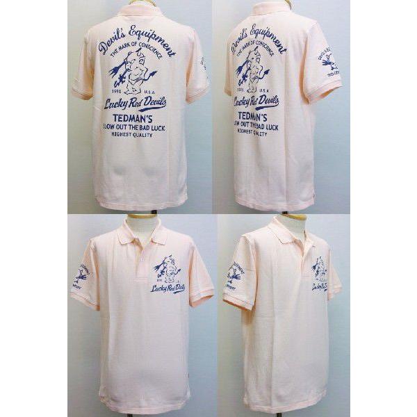 TEDMAN テッドマン半袖ポロシャツ TSPS-126/アメカジ バイカー ミリタリー クールビズ | TEDMAN | 03