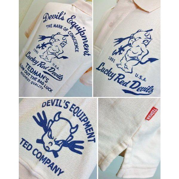 TEDMAN テッドマン半袖ポロシャツ TSPS-126/アメカジ バイカー ミリタリー クールビズ | TEDMAN | 04